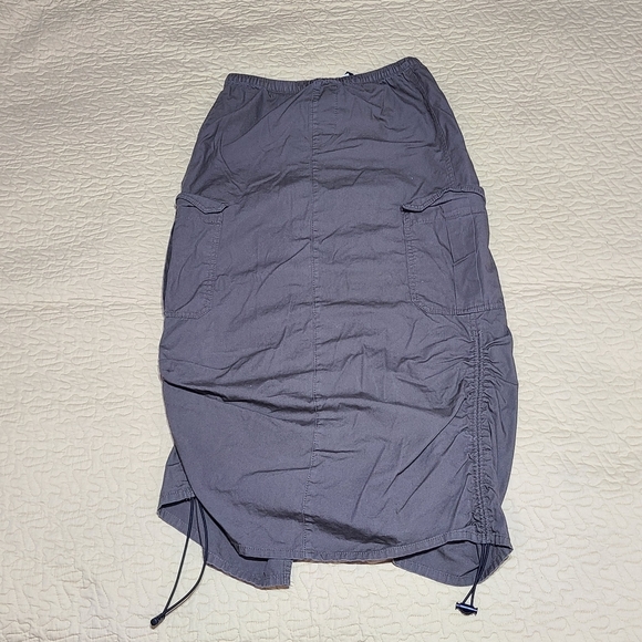 Divided H&M ruched cargo parachute skirt size XXS - Picture 3 of 11